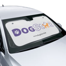 Load image into Gallery viewer, DogStar Car Sun Shade — Cute Paw & Dog Silhouette Windshield Cover