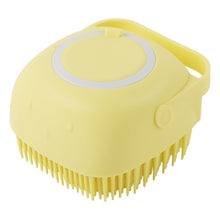 Load image into Gallery viewer, Dog bath brush with shampoo dispenser