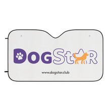 Carregar imagem no visualizador da galeria, DogStar Car Sun Shade — Cute Paw &amp; Dog Silhouette Windshield Cover
