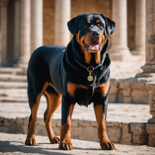 Load image into Gallery viewer, Rottweiler en pie Roma
